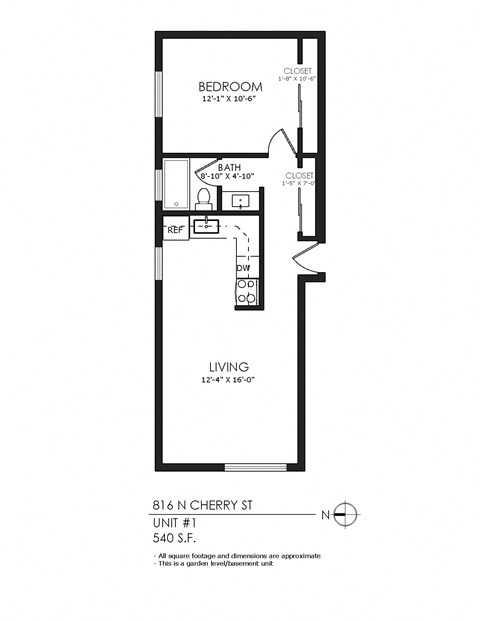 816 N Cherry 1 Bedroom Apartments in Denver, CO